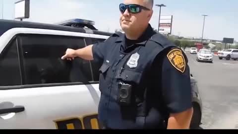 Cop Stunned As Man Swears At Him - Threatens Arrest For 'Foul Language'