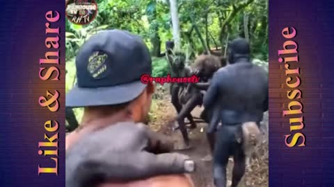 Man makes contact with indigenous island people who never met anyone from the outside world