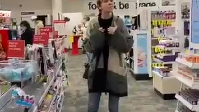 THIS FINE LADY HAS HAD ENOUGH. #COVID1984