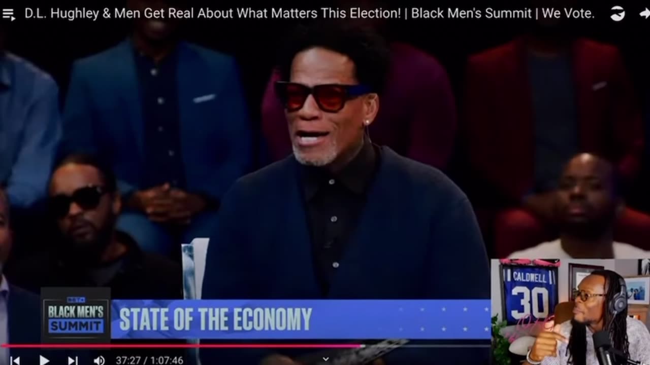 Jermaine Dupree addresses "Young, dump, and stupid" generation of blacks not voting for Kamala!