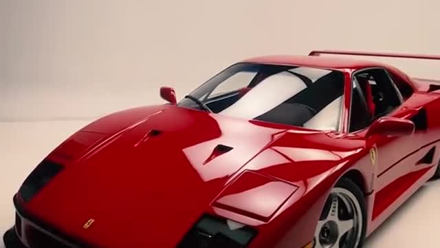 The timeless F40, Built to celebrate Ferrari’s 40th anniversary!