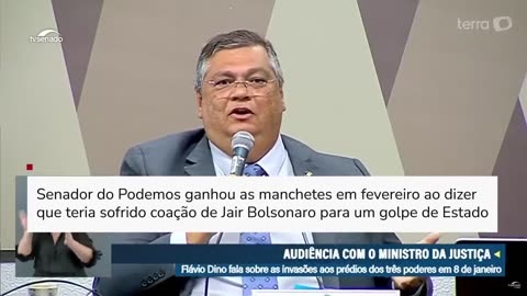 Flávio Dino ironiza senador Marcos do Val: 'Se o senhor é da SWAT, eu sou dos Vingadores'