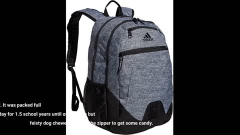 adidas Prime 6 Backpack Jersey Onix Grey/Black/White-Overview