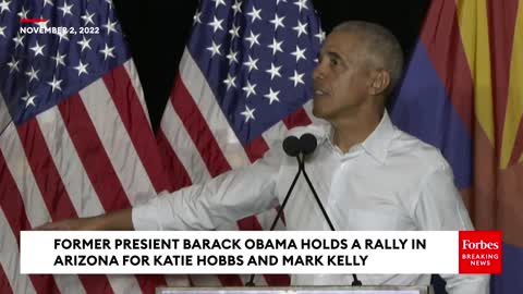 Barack Obama: 'Kari Lake Actually Interviewed Me Back In 2016...'