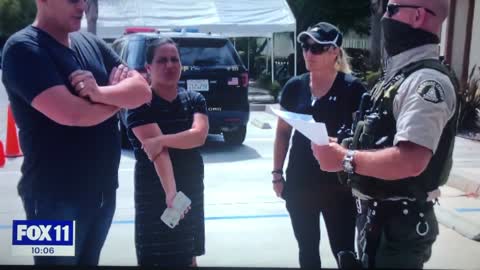 Kids threatened with arrest for not wearing mask