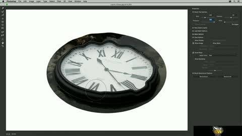 Using Liquefy to reshape an image