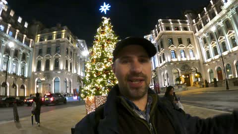Xmas lights are coming. London 7th Nov 2022