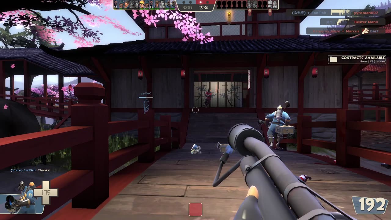 Team Fortress 2 Pyro Beginer Gameplay Map: SUIJN