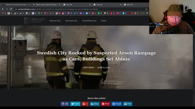 2 arrested in arson attacks in Swedish town