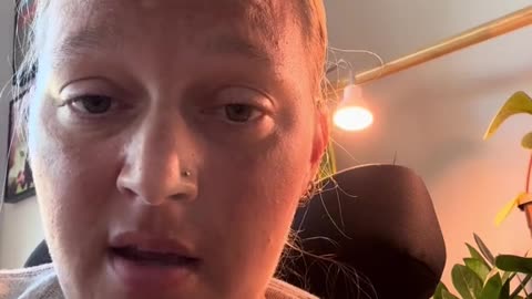 Kayla Pollock paral by her Covid vaccine