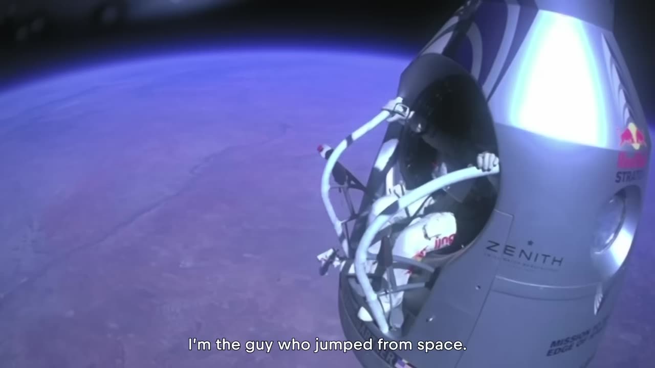 I jumped from space || world record || Supersonic Freefall || Nasa