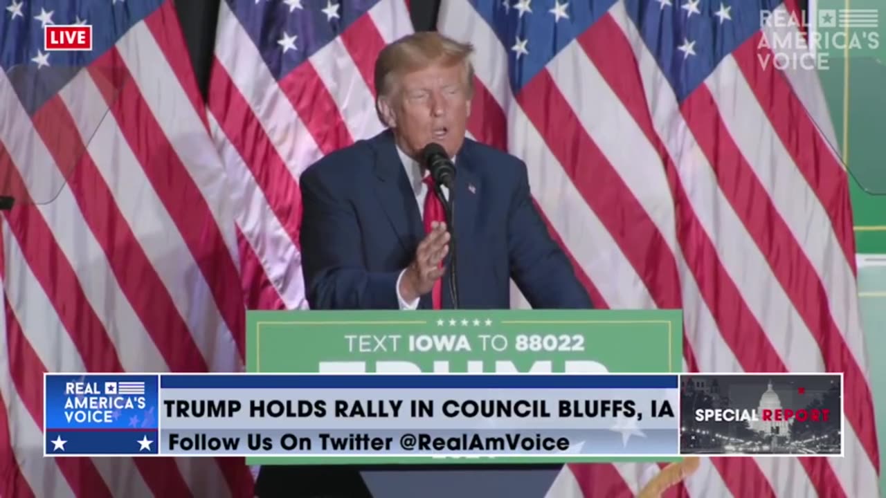 Trump Rally : "1st Thing ... I will Cancel EVERY Biden Policy"