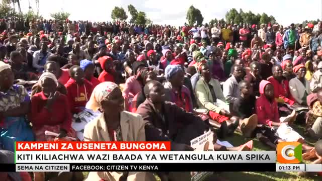 Wanasiasa waendelea kujipigia debe kaunti ya Bungoma