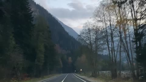 Drive through green mountain forest | MixTube #shorts #hills #mountains