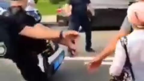 Ukranian regime and police forces stops Russian Ortodox people to worship god