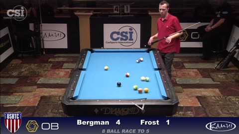 Frost vs Bergman ▸ 2015 US Bar Table 8-Ball Championship