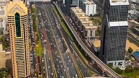 Dubai sheikh Zayed road