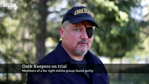 Far-right militia leader found guilty of rare US sedition charge