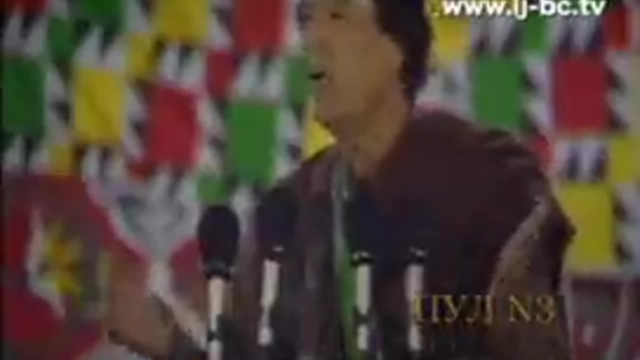 Gaddafi “NATO is expanding towards Russia to get the gas, oil, coal and iron belonging to Russia.