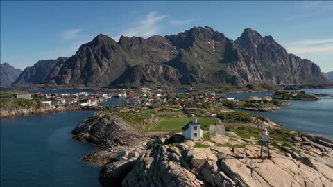 lofoten is an archipelago in the county of nordland norway