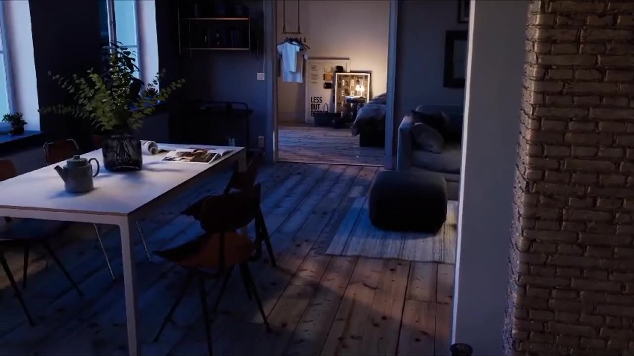 WALKTHROUGH Video Animation for House Interior Design