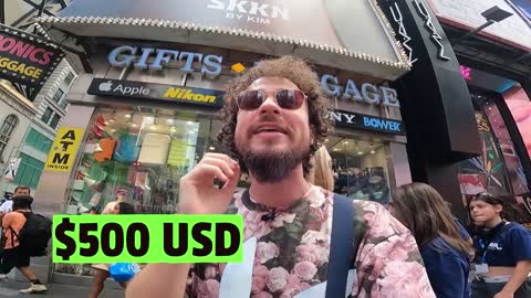 Cuidado con estas ESTAFAS en Nueva York Times Square