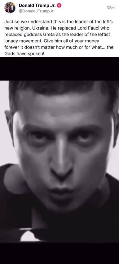 Don Jr went there - Boom 💥