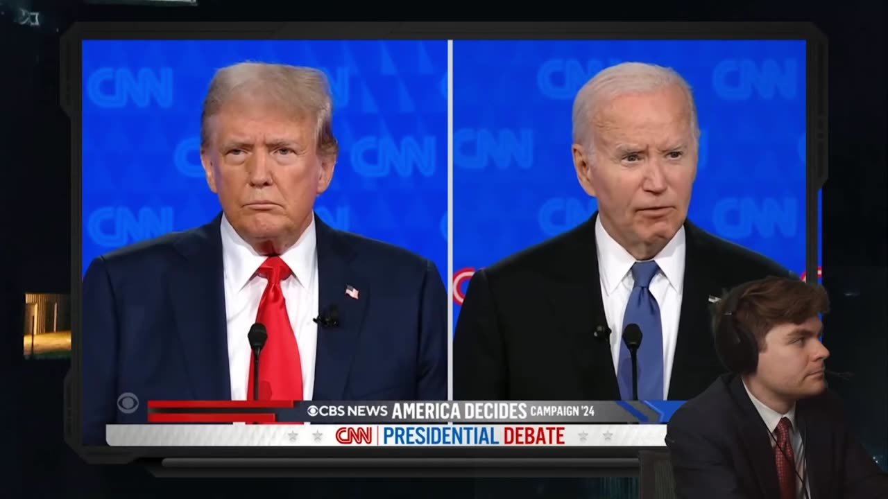 Nick Fuentes reacts to the 1st presidential debate