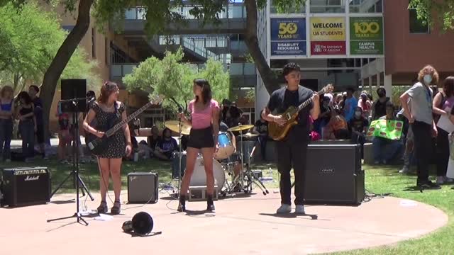 Student Walk Out For Abortion Rights