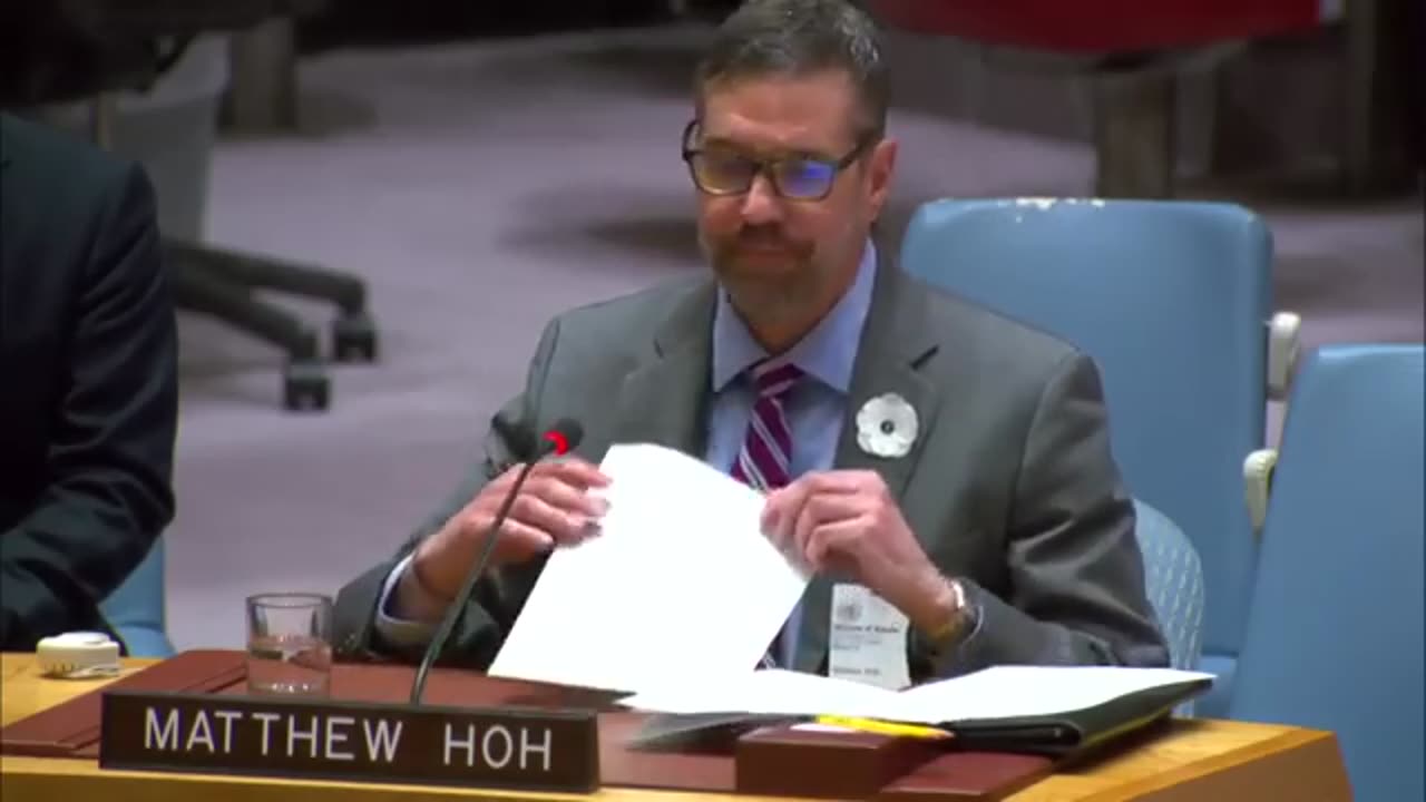 An Apocalyptic Point of No Return Matthew Hohs Remarks at the UNSC Briefing on Ukraine