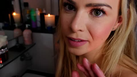 ASMR GIRL NEXT DOOR GENTLY SHAVES YOU (On Date Night ❤︎)