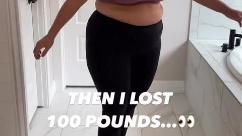 Incredible weight loss transformation