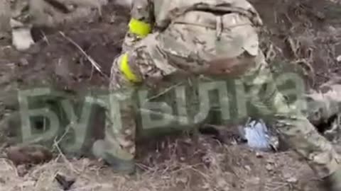 Ukraine soldier buried alive by fellow soldiers for disobeying an order