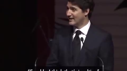 🇨🇦 Tyrant Trudeau laughs about media bribes.