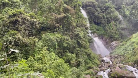 Lauke waterfall near kakani.