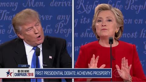 Trump-Clinton first presidential debate 09-27-2016