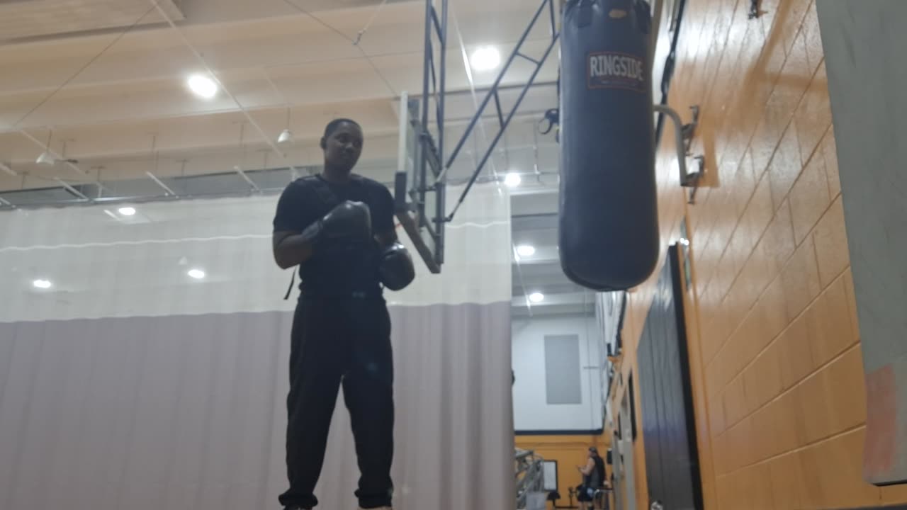 Heavybag Training (pitty pats)