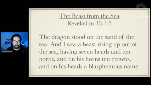 Revelation 13 - the 2 Beasts (Live Service 2022 October 31)