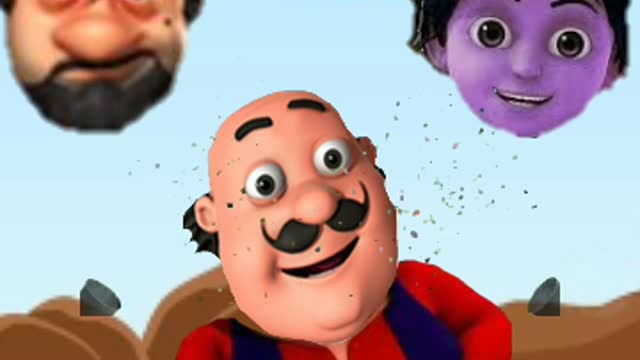 MOTU PATLU. MATCHING HAED WHO IS MOTU HAED