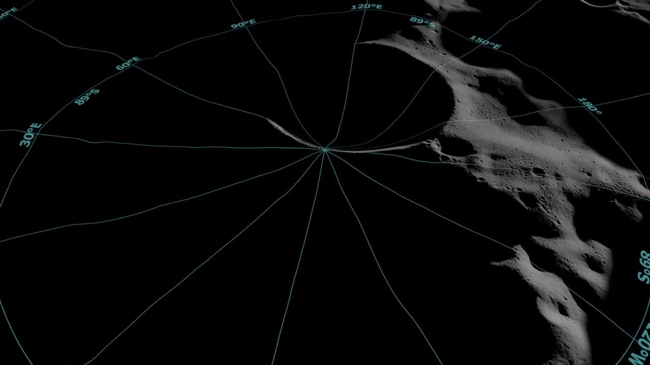 Pinpointing the Moon's South Pole