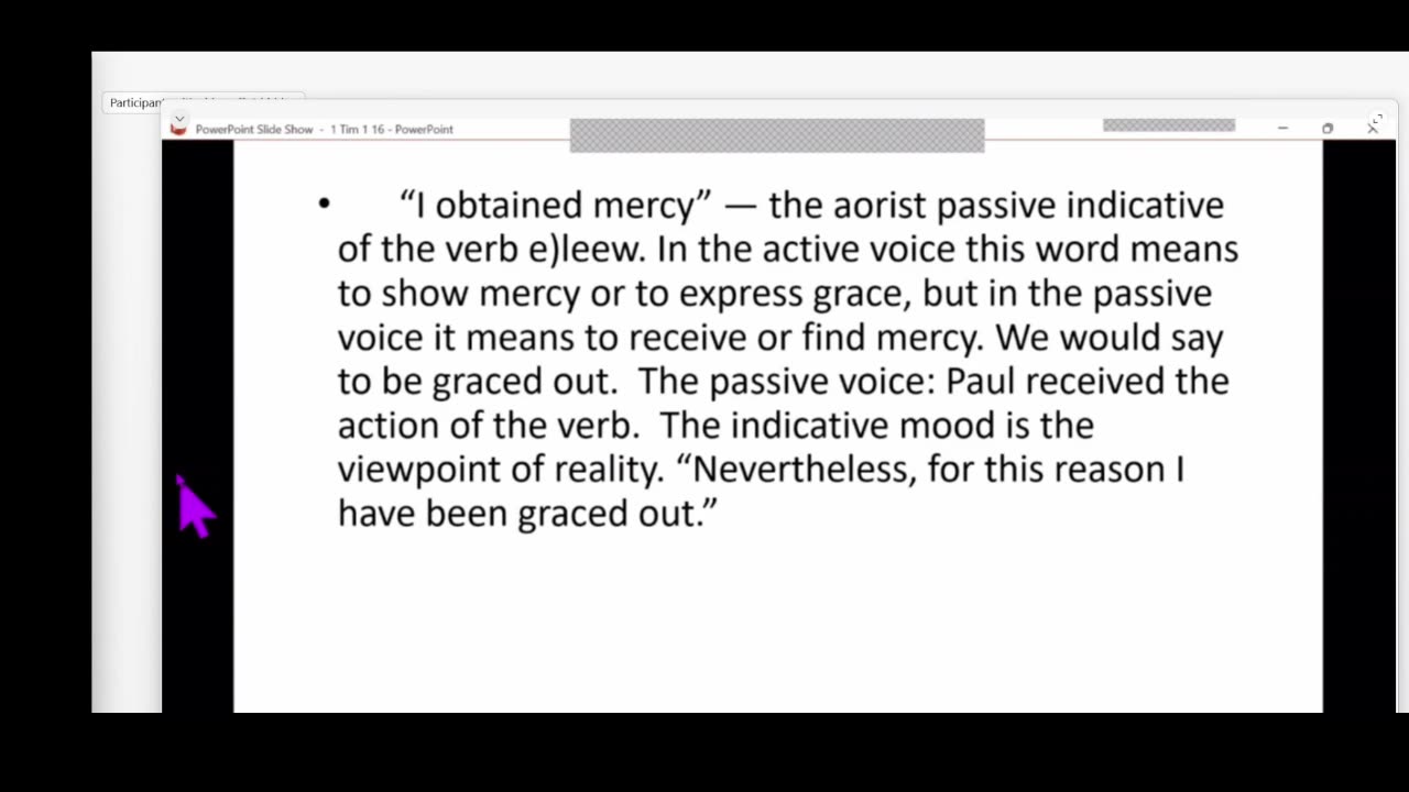 1 Timothy 1:16, Pastor Brad West, 12 July 2023