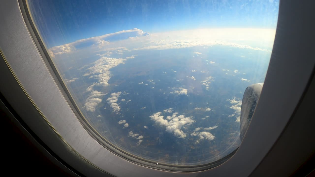 Cloud views from the airplane window ✈️ ☁️🫣