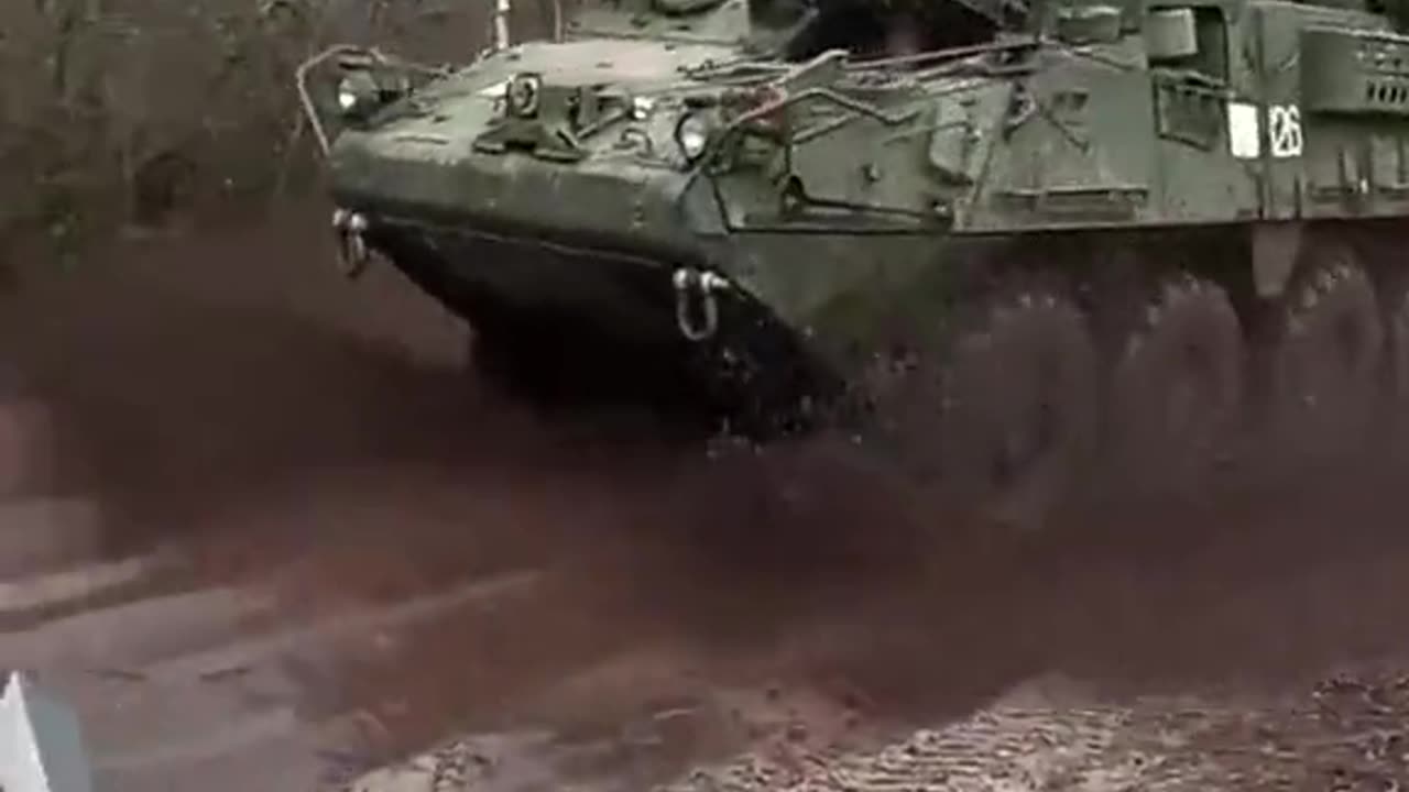 Ukrainians Seen With American Stryker IFV for the First Time