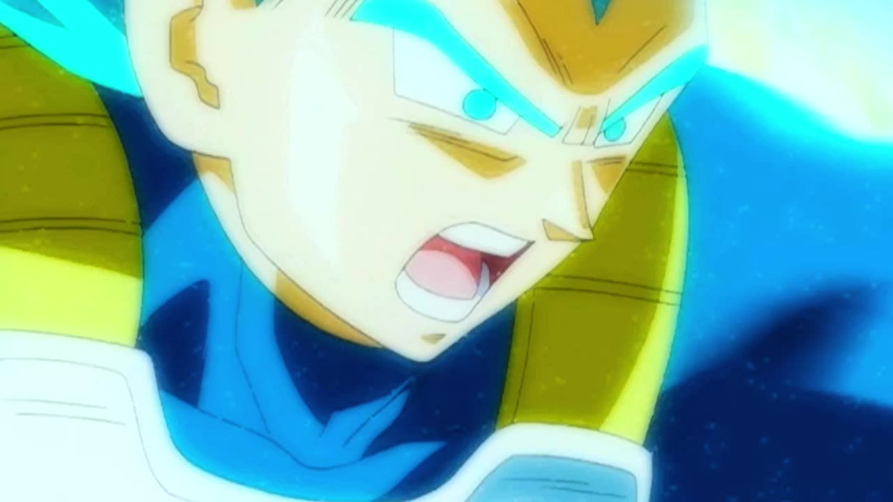 Prince Vegeta is going insane on that pathetic impostor Goku Black. Dragon Ball Super. #anime