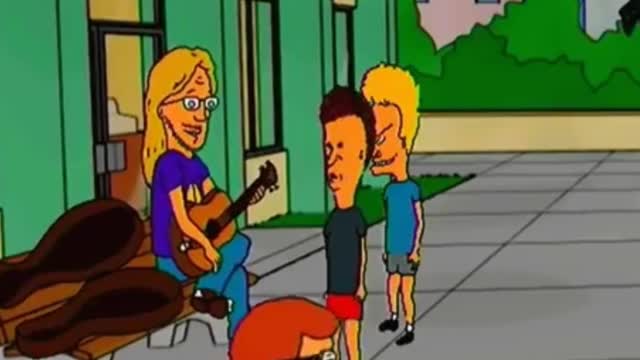 Simp says what?! Beavis and Butthead