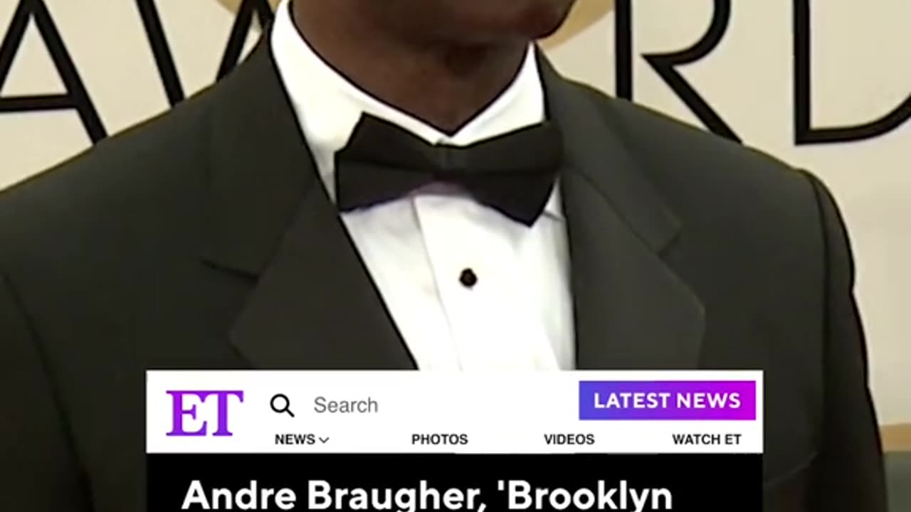 Andre Braugher -- star of Brooklyn Nine-Nine and Homicide: died on Monday after a brief illness.