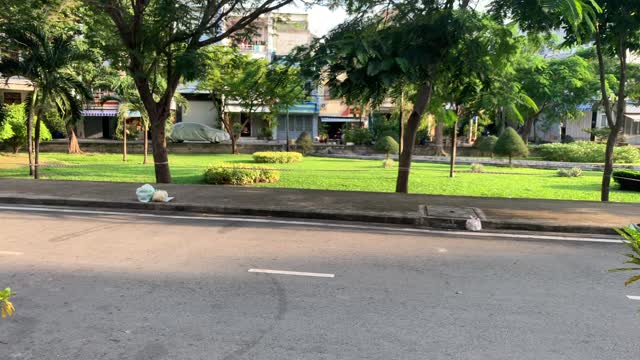 The ghost park at Ward 10, Dist 6, Ho Chi Minh city