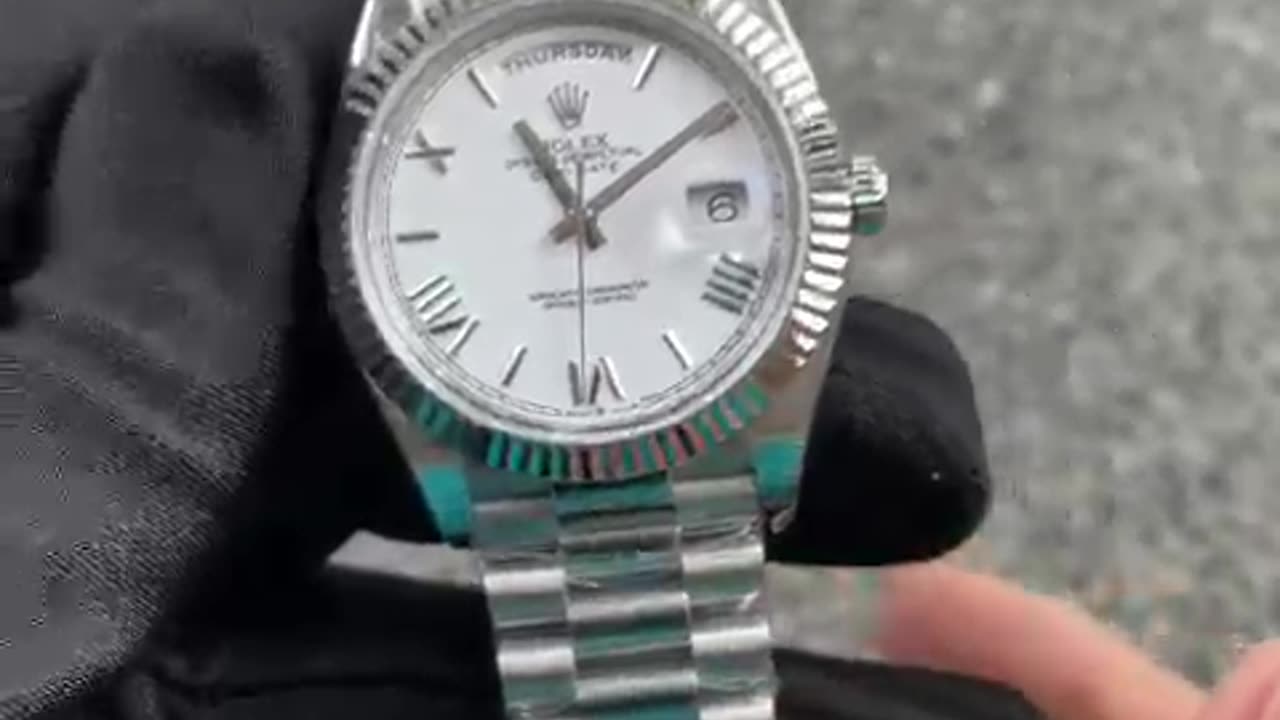Rolex Daydate 40 GS Tungsten