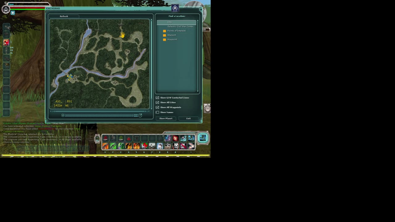 The mystic stone quest