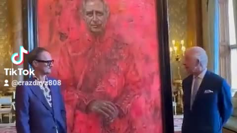 😱🚨King Charles III unveils new portrait🚨😱